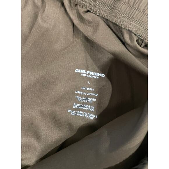 NWT Girlfriend Collective Marble Amy Adjustable Straight Pants Brown Women's L - Picture 6 of 6